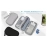 Travel Organizer Electronics Accessories Organizer Portable Waterproof Double Layers Storage for Cable Hard Disk Power Bank